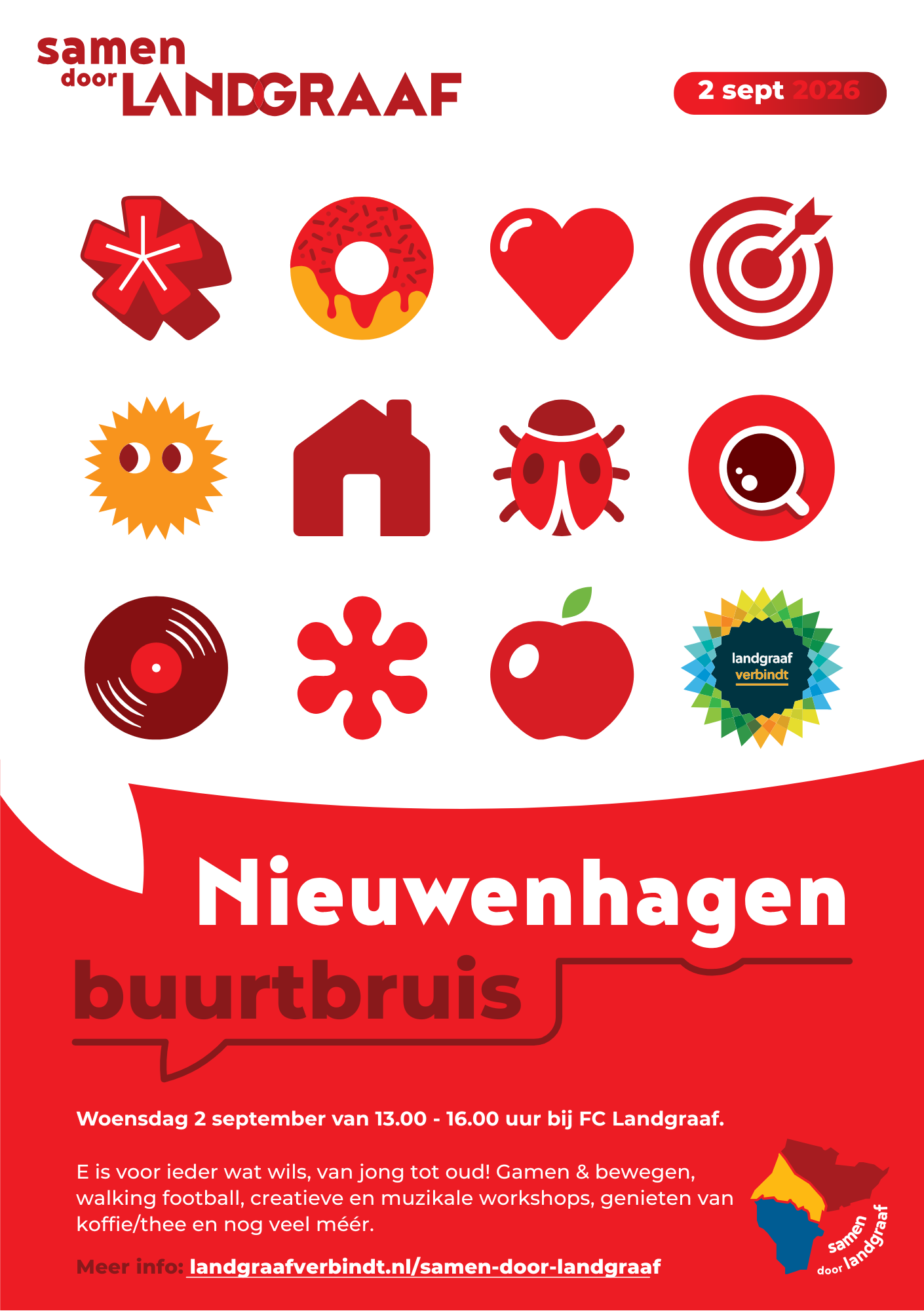 Buurtbruis Nieuwenhagen – Samen door Landgraaf