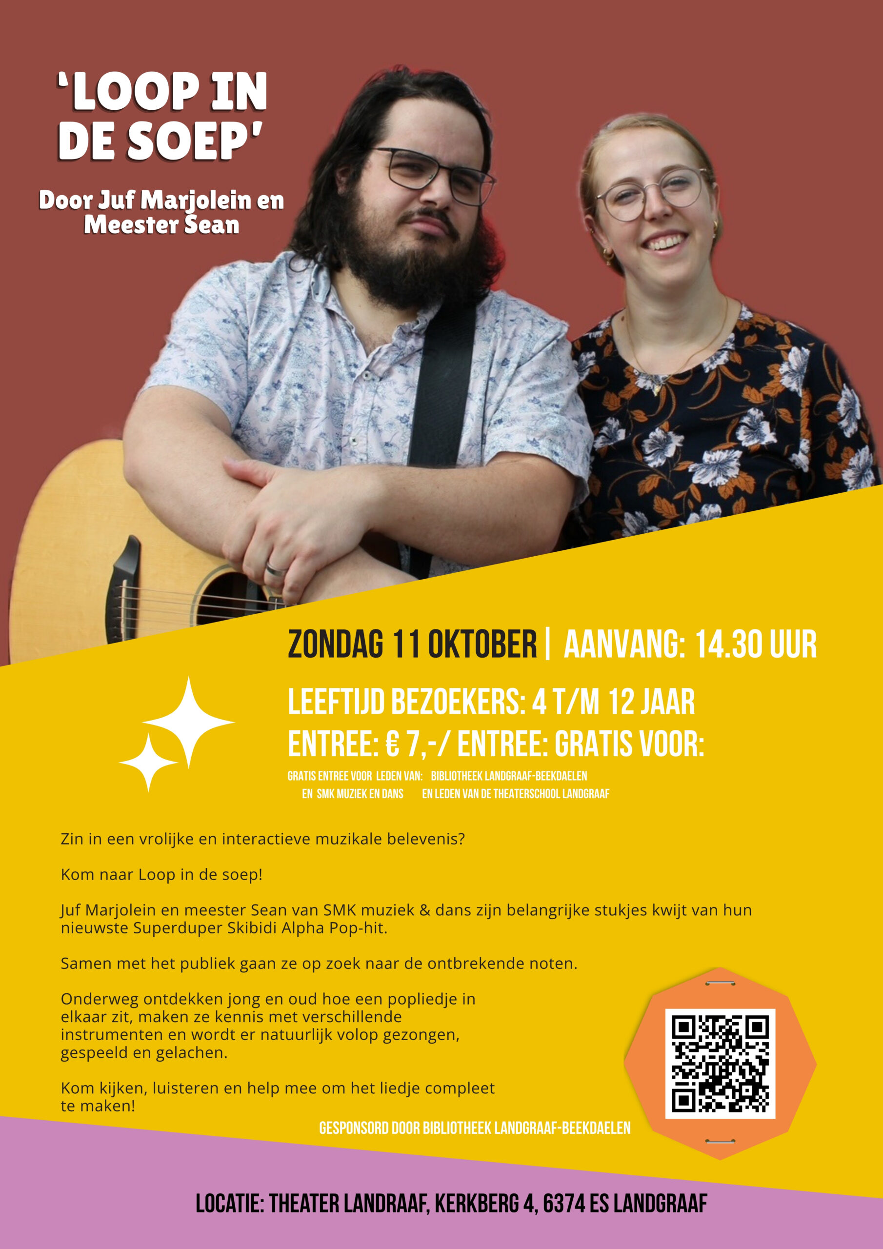 Loop in de soep – een muzikale meespeelvoorstelling voor jong en oud!